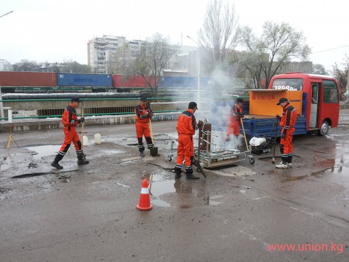 Ямочный ремонт Бишкек